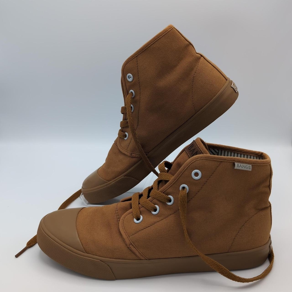 BANGS High-Top Sneakers - Brown